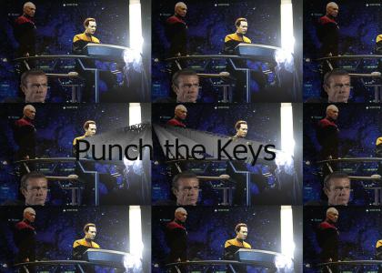 Mr Data Punch the Keys