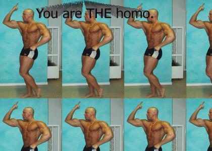 Hi there. You are a homo