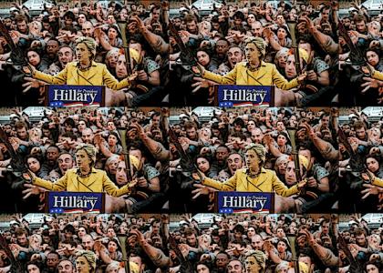 Hillary holds another rally