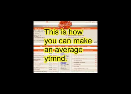 Making an Average YTMND
