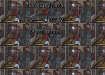 Training Old People To Kill