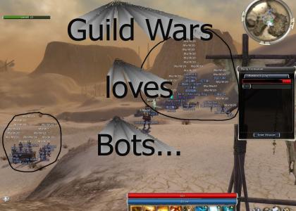 Guild Wars loves bots