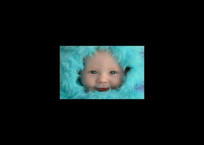Blue Parka Baby Child