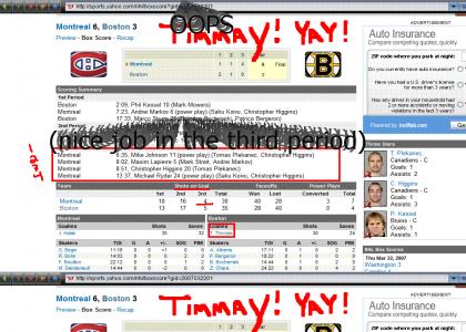 Tim Thomas Loses Again