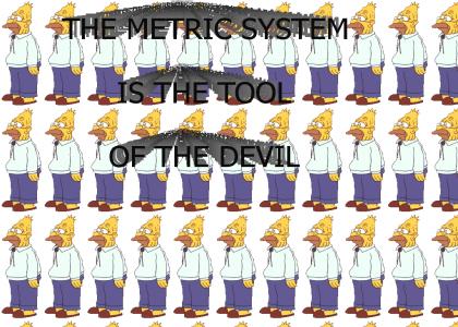 The Metric System is the Tool of the Devil
