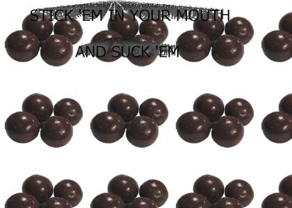 chocolate salty balls