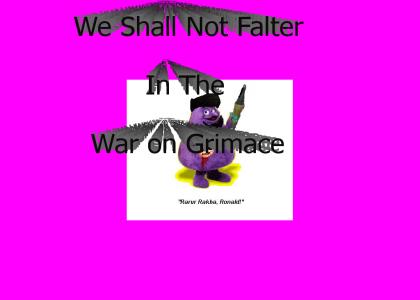 We Can Kill The Grimace If We Work Together