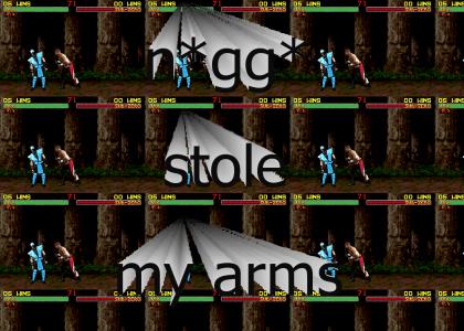 n*gg* stole my arms (Mortal Kombat)