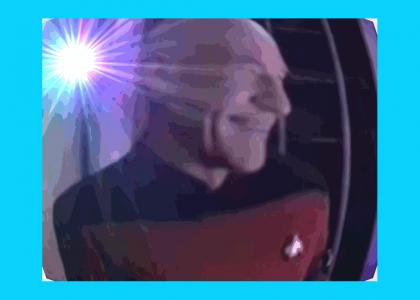Picard enjoys his space rave