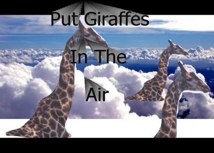 Put Giraffes in the air