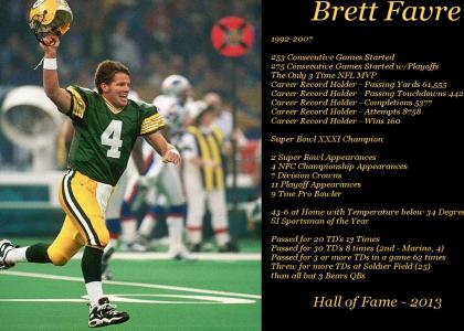 Brett Favre Retires - King of Quarterbacks