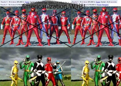 Power Rangers vs Super sentai