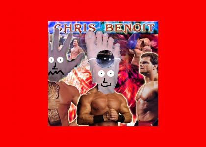 Before Chris Benoit died, he saw...