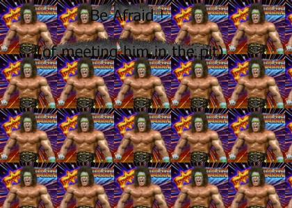 The Ultimate Warrior is not invisible !