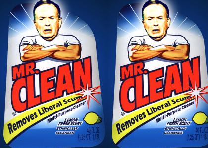 Bill O'Reilly says, men love to clean