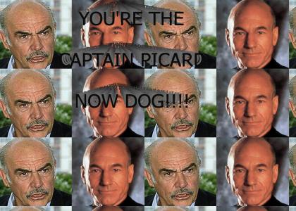 YOU'RE THE CAPTAIN PICARD NOW DOG!!