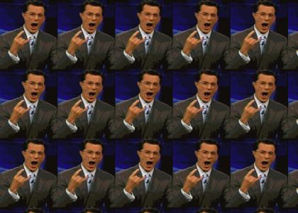 Stephen Colbert:God of Metal Facemelter