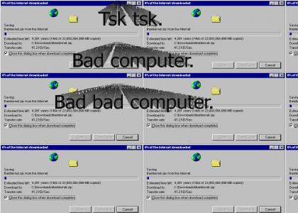 Bad computer!