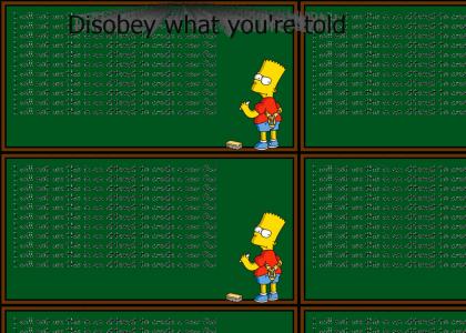 Bart shouldn't start a new fad