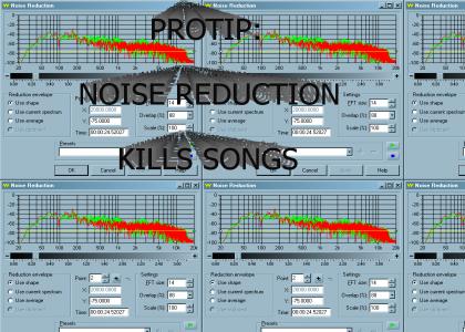 NOISE REDUCTION IS MURDER