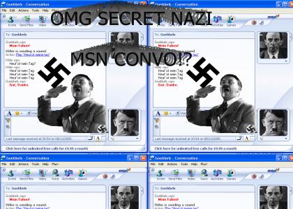 OMG SECRET NAZI MSN CONVO!