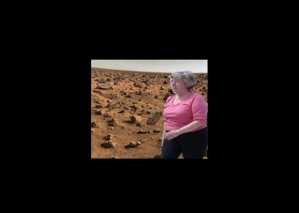 Woman on Mars