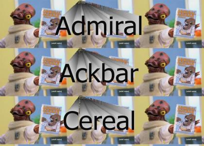Admiral Ackbar Cereal