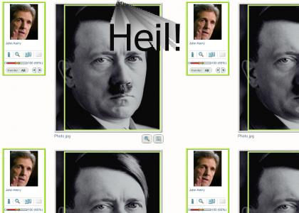 Kerry is......Hitler?