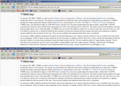 Wikipedia made it official- YTMND-war