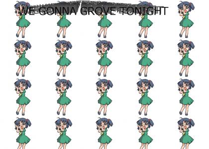 Anime Girl Grooves Tonight!