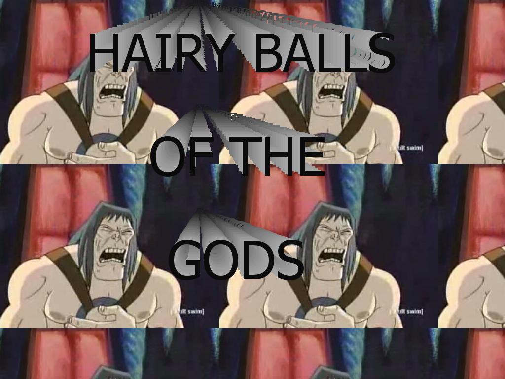 hairyballsgods