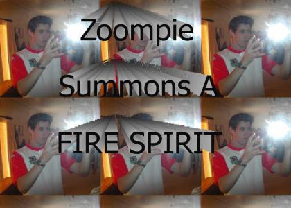 Kazoompah Summons A Fire Spirit!!