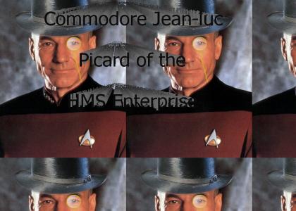 Commodore Jean-luc Picard HMS Enterprise