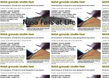 Nasa Fails at Life
