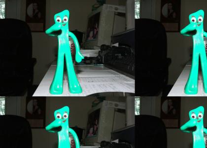 Gumby's been hittin' the bottle