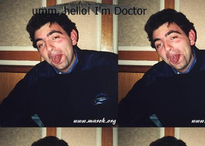 Mr. Bean is totally wasted