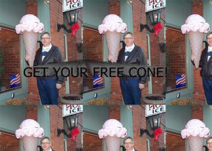 UPDATE: Get your free cone