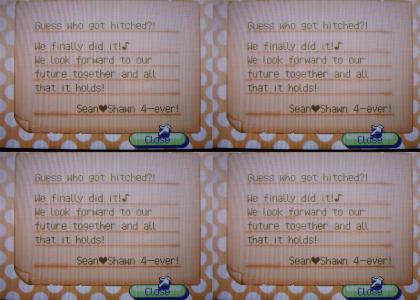 Animal Crossing Supports Gay Marriage