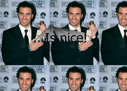 Sacha Baron Cohen wins Golden Globe