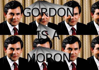 Gordon is a moron