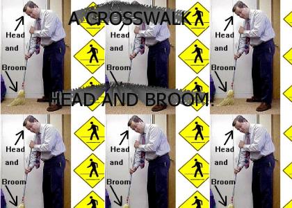Megadeth sing of crosswalks, heads, and brooms