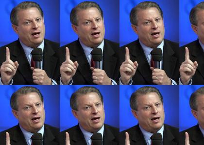 Al Gore punches Global Warming in effort to take over Uranus