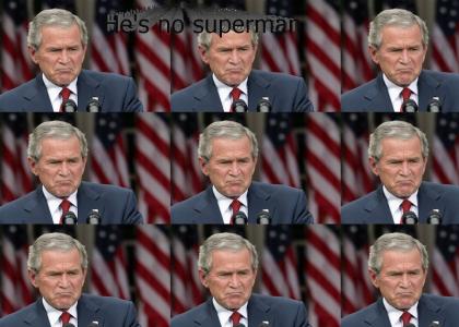 Bush can't run the country on his own