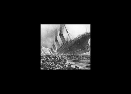 The sinking of the Titanic