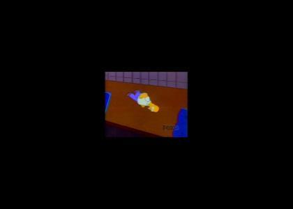 Homer Does a Freaky Dance for Mr. Burns