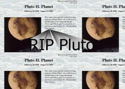 Pluto's Online Memorial