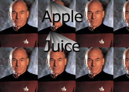 Picard wants some Apple Juice