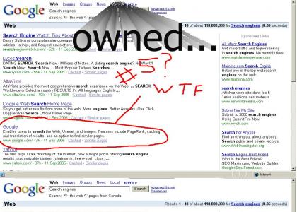 Google gets owned...