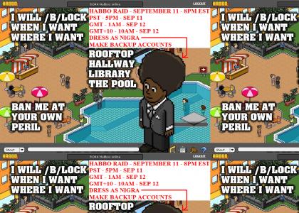 9/11 Massive Habbo Raid