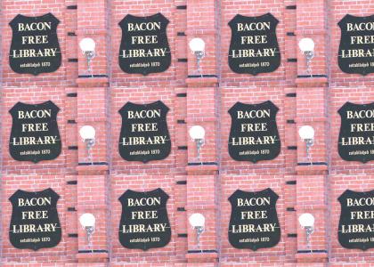 Bacon free library